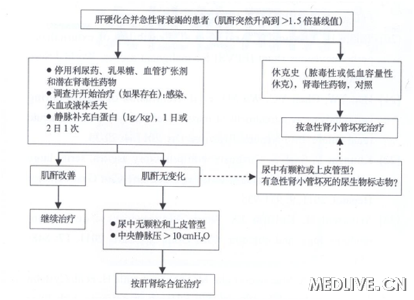 图2肝硬化合并急性肾损伤患者的处置,王宇明:肝硬化合并低钠血症-顽固性腹水-急性肾损伤的防治新认识低钠血症,顽固性腹水,急性肾损伤,AKI 图2肝硬化合并急性肾损伤患者的处置,王宇明:肝硬化合并低钠血症-顽固性腹水-急性肾损伤的防治新认识低钠血症,顽固性腹水,急性肾损伤,AKI