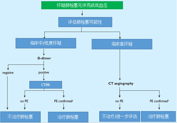 施举红:2014年esc肺栓塞临床指南解读