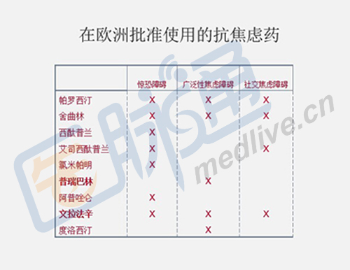 [2015CNS Summit] 焦虑障碍的国际治疗观念