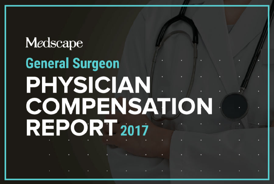来看看国外普外科医生薪酬报告